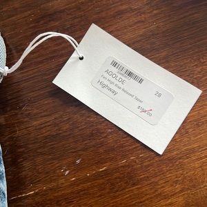 AGOLDE Fen High rise relaxed taper